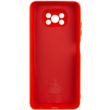 Чохол Silicone Cover Lakshmi Full Camera (A) для Xiaomi Poco X3 NFC / Poco X3 Pro – Червоний
