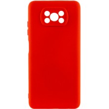 Чохол Silicone Cover Lakshmi Full Camera (A) для Xiaomi Poco X3 NFC / Poco X3 Pro – Червоний