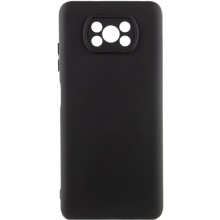 Чехол Silicone Cover Lakshmi Full Camera (A) для Xiaomi Poco X3 NFC / Poco X3 Pro – Черный