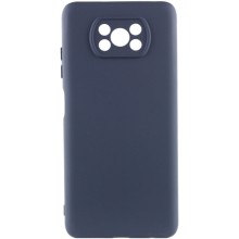 Чохол Silicone Cover Lakshmi Full Camera (A) для Xiaomi Poco X3 NFC / Poco X3 Pro – Синій