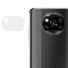 Гибкое защитное стекло 0.18mm на камеру (тех.пак) для Xiaomi Poco X3 / Poco X3 NFC / Poco X3 Pro – Прозрачный