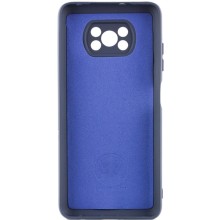 Чохол Silicone Cover Lakshmi Full Camera (AA) для Xiaomi Poco X3 NFC / Poco X3 Pro – Синій