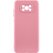 Чехол Silicone Cover Lakshmi Full Camera (AA) для Xiaomi Poco X3 NFC / Poco X3 Pro – Розовый