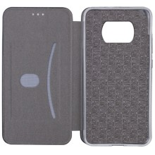 Кожаный чехол-книжка Classy для Xiaomi Poco X3 NFC / Poco X3 Pro – Темно-синий