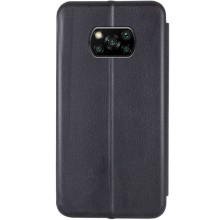 Кожаный чехол-книжка Classy для Xiaomi Poco X3 NFC / Poco X3 Pro – Темно-синий