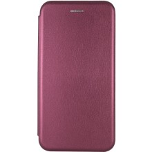 Кожаный чехол-книжка Classy для Xiaomi Poco X3 NFC / Poco X3 Pro – Бордовый