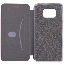 Кожаный чехол-книжка Classy для Xiaomi Poco X3 NFC / Poco X3 Pro – Бордовый