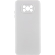 Чехол Silicone Cover Lakshmi Full Camera (AA) для Xiaomi Poco X3 NFC / Poco X3 Pro – Белый