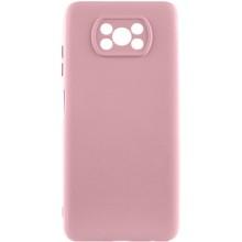 Чехол Silicone Cover Lakshmi Full Camera (AAA) для Xiaomi Poco X3 NFC / Poco X3 Pro – Розовый
