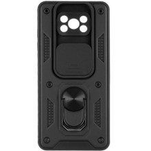Чохол Ummi Camshield Serge Ring для Xiaomi Poco X3 NFC / Poco X3 Pro – Чорний