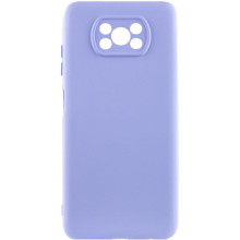 Чохол Silicone Cover Ummi Lakshmi Full Camera (AA) для Xiaomi Poco X3 NFC / Poco X3 Pro – Бузковий