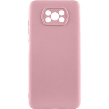 Чехол Silicone Cover Ummi Lakshmi Full Camera (AA) для Xiaomi Poco X3 NFC / Poco X3 Pro – Розовый