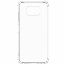 TPU чохол GETMAN Ease logo посилені кути Full Camera для Xiaomi Poco X3 NFC / Poco X3 Pro – Прозорий