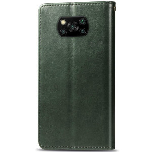 Кожаный чехол-книжка GETMAN Gallant (PU) для Xiaomi Poco X3 NFC / Poco X3 Pro