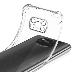 TPU чохол GETMAN Ease logo посилені кути Full Camera для Xiaomi Poco X3 NFC / Poco X3 Pro