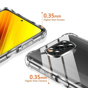 TPU чохол GETMAN Ease logo посилені кути Full Camera для Xiaomi Poco X3 NFC / Poco X3 Pro