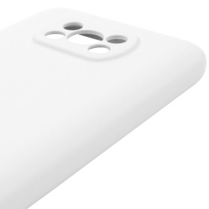 Чохол Silicone Cover Lakshmi Full Camera (AAA) для Xiaomi Poco X3 NFC / Poco X3 Pro – Білий