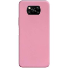 Силиконовый чехол Candy для Xiaomi Poco X3 NFC / Poco X3 Pro – Розовый