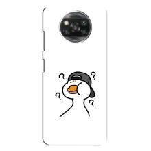 Бампер с принтом Мемы для Xiaomi POCO X3 Pro (Непонимание)