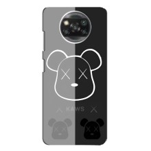 Чехлы для Xiaomi POCO X3 Pro - Bearbrick Louis Vuitton (PREMIUMPrint) – БеарБрик глаза