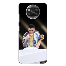 Чехлы Лео Месси Аргентина для Xiaomi Poco X3 Pro (Кубок Мира)