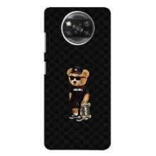 Чехлы Мишка Тедди для Xiaomi Poco X3 Pro – GUCCI Teddy