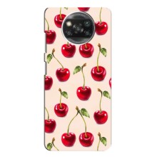 Чехлы с Фруктами для Xiaomi POCO X3 Pro (VPrint) (Вишня)