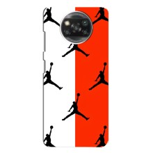 Чехлы для Xiaomi POCO X3 Pro - с картинкой JORDAN (AlphaPrint) (Лого Джордан)