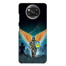 Чехлы с картинкой ЗСУ для Xiaomi POCO X3 Pro (AlphaPrint) (Солдат ЗСУ)