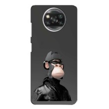 Чехлы с Обезьянами NFT для Xiaomi POCO X3 Pro (AlphaPrint) (стильная обезьяна NFT)