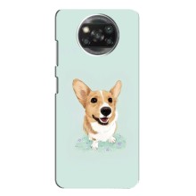 Чехлы с собаками для Xiaomi POCO X3 Pro (VPrint) (Корги)