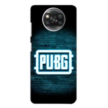 Чехол PUBG для Поко X3 Про (AlphaPrint) (Лого PUBG)