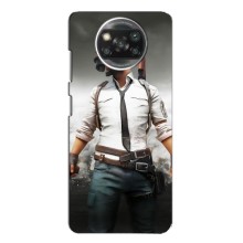 Чехол PUBG для Поко X3 Про (AlphaPrint) (Пабг мен)