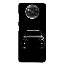 Чехол для Поко X3 Про - с принтом БМВ (AlphaPrint) (Машина BMW)