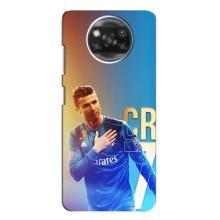 Чехол Криштиану Роналду для Xiaomi POCO X3 Pro (AlphaPrint) (CR7 Real)