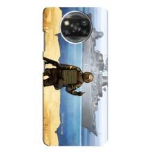 Чехол с принтом (Русский корабль...) для Поко X3 Про (AlphaPrint) – Русский корабль