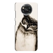 Чехол с птицами на Xiaomi POCO X3 Pro (VPrint) (Сова)