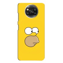 Чехол с Симпсонами для Xiaomi POCO X3 Pro (VPrint) (Гомер)
