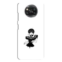 Чехлы Венсдей на Xiaomi POCO X3 Pro Уэнсдей (AlphaPrint) (танец Уэнздей)