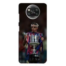 Чохол з футболістом Ламін Ямаль Xiaomi POCO X3 Pro (Ямал з кубком)