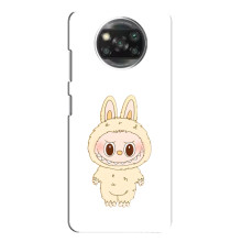 Чохол з принтом Лабубу для Xiaomi POCO X3 Pro – Бежевий Лабубу