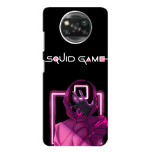 Чехол Гра в кальмара для Xiaomi POCO X3 Pro