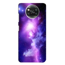 Космические Чехлы для Поко X3 Про (VPrint) (Галактика)