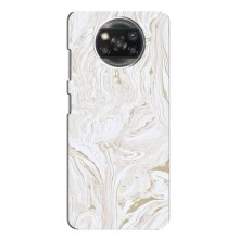 Мраморный чехол на Xiaomi POCO X3 Pro (VPrint) (Белый мрамор)