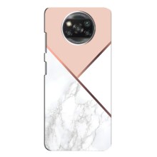 Мраморный чехол на Xiaomi POCO X3 Pro (VPrint) (Тройной мрамор)