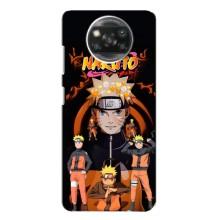 Naruto Anime Чехлы для Поко X3 Про (AlphaPrint)