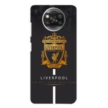 Силиконовые Чехлы принт Футбол на Xiaomi POCO X3 Pro – Liverpool