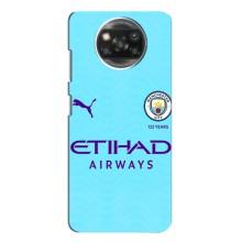 Силиконовые Чехлы принт Футбол на Xiaomi POCO X3 Pro – Man City