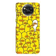 Силиконовый бампер с картинкой животных для Xiaomi POCO X3 Pro (Особенный)