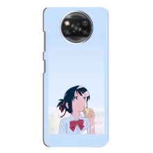 Чехол с персонажами АНИМЕ на Xiaomi POCO X3 – Мицуха